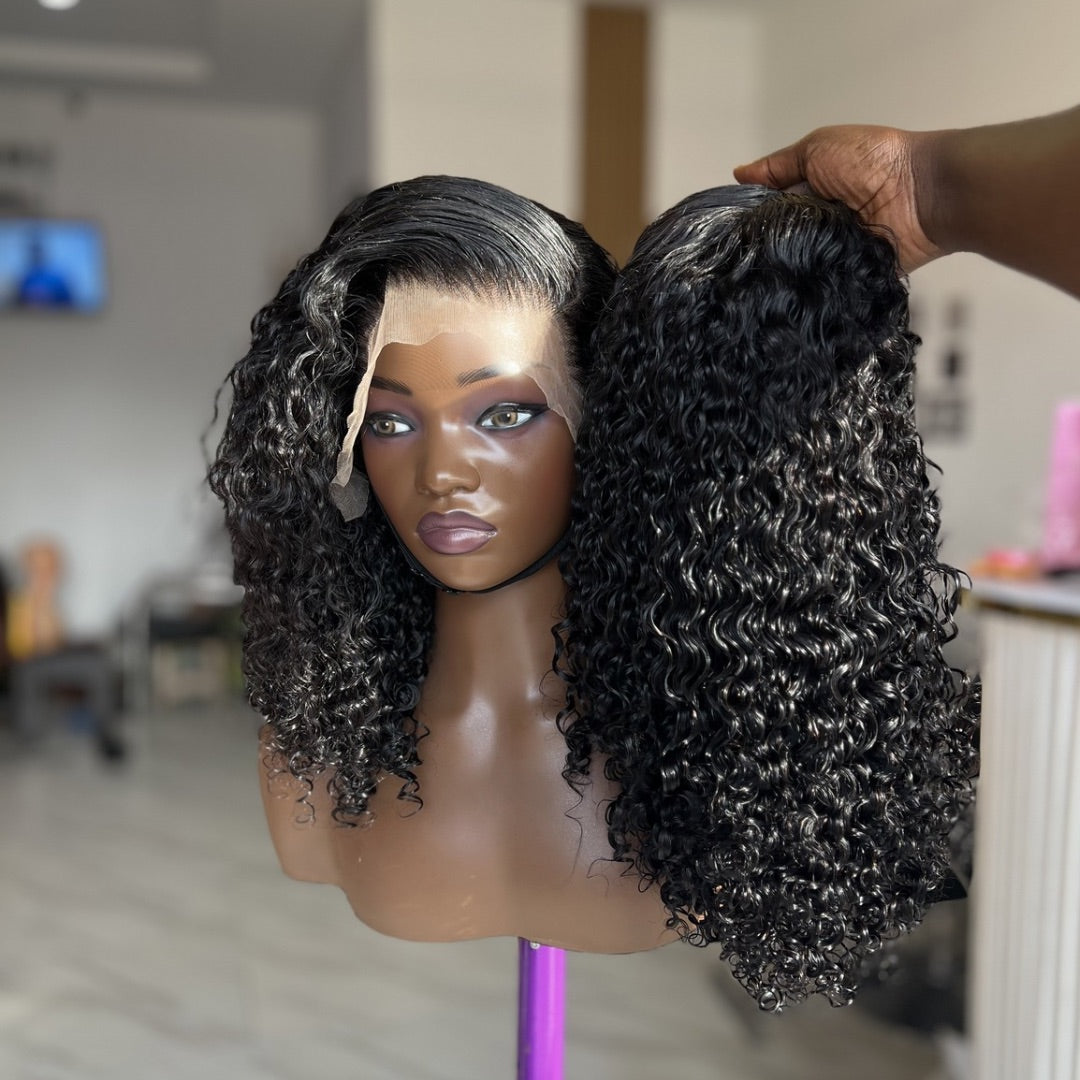 Pixie Curls 14"- 20" Inches 5by5 SDD Factory-Sewn Wig