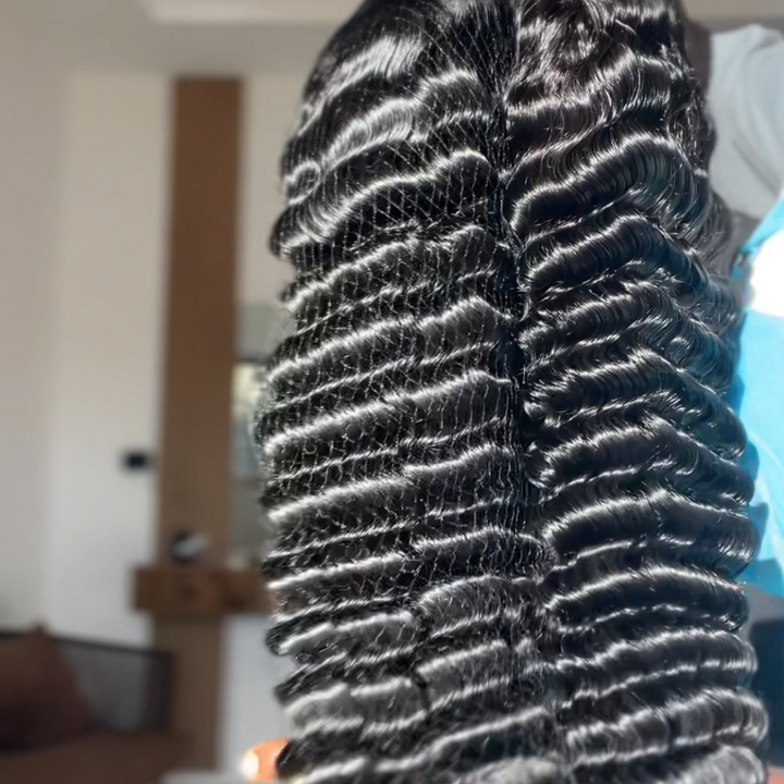 28" Deep Wave SDD Human Hair Wig