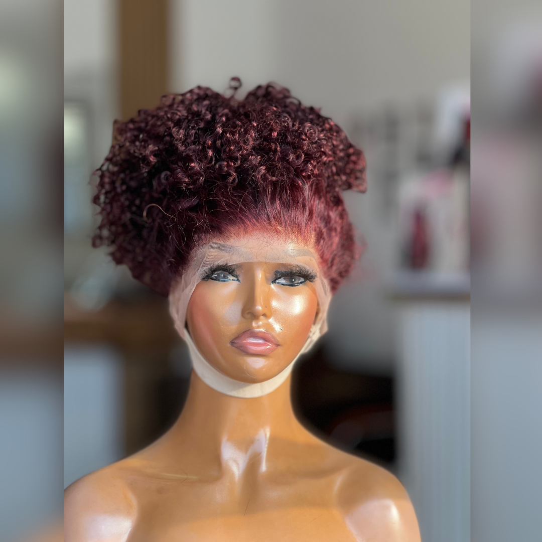 Pixie Curls 14"- 20" Inches 5by5 SDD Factory-Sewn Wig