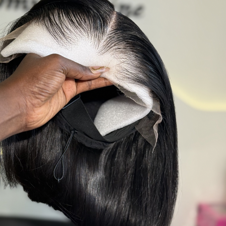 Zara Luxe Bob - 13by4 HD |10” | Natural